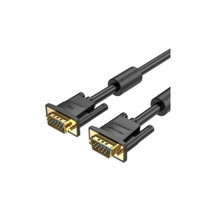 Кабель мультимедійний VGA M to VGA M 1.0m ferrite black Vention (DAEBF) зображення 1