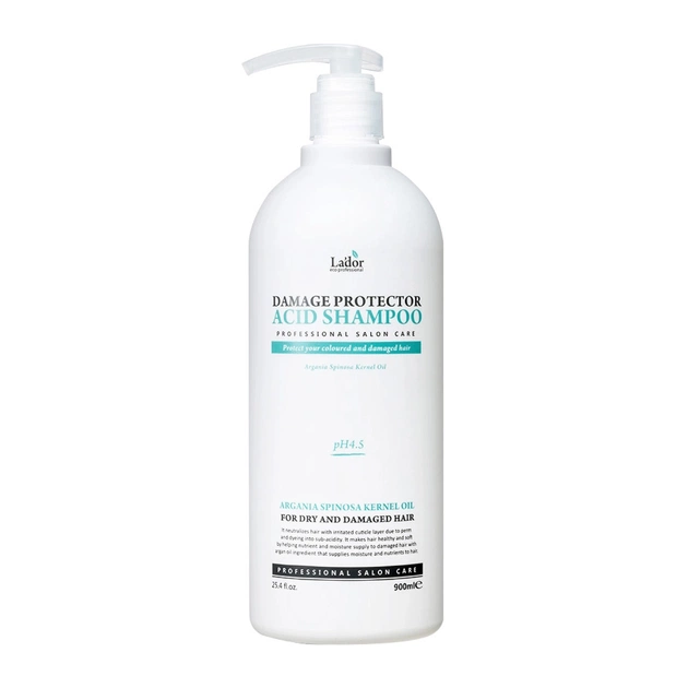 Шампунь La'dor Damage Protector Acid Shampoo Безлужний з pH 4.5 900 мл (8809500810926) - зображення 1
