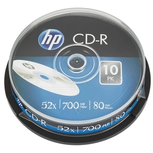 Диск CD HP CD-R 700MB 52X 25шт Spindle (69311/CRE00015-3) изображение 1