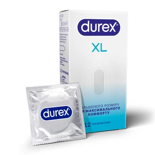 Презервативы Durex Invisible XL ультратонкие увеличенного размера (шире) 12 шт. (5052197057119) изображение 1