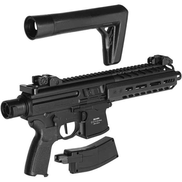 Пневматична гвинтівка Sig Sauer MPX GEN II Black (AIR-MPX-177-G2-BLK) - picture 6