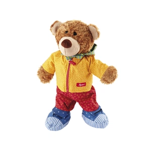 М'яка іграшка Sigikid Ведмедик з одягом 35 см (40031SK) зображення 1
