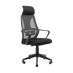Офісне крісло Richman Профі Пластик Піастра Сітка чорна + сіра (ADD0003192) зображення 1