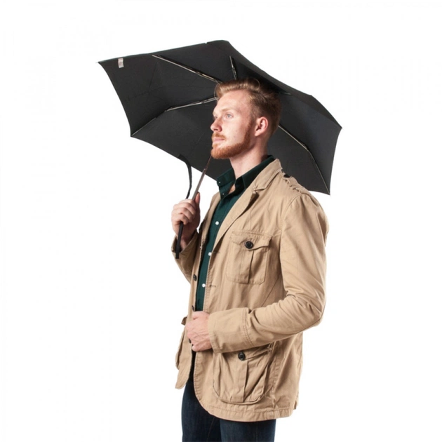 Парасоля Fulton Miniflat-1 L339 Black (L339-000076) - зображення 2