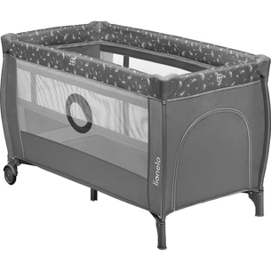 Дитячий манеж Lionelo Stefi Plus Grey White (LO-STEFI PLUS GREY WHITE) изображение 1