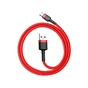 Дата кабель USB 2.0 AM to USB-C 0.5m 3A red Baseus (CATKLF-A09) - зменшене зображення 1