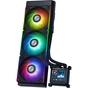 Система рідинного охолодження Lian Li HydroShift LCD 360R, Black (G89.GHSLCD36RB.00) - зменшене зображення 2