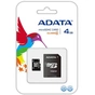 Карта пам'яті ADATA 4GB microSD class 4 (AUSDH4GCL4-RA1) - зменшене зображення 3