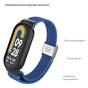 Ремінець до фітнес браслета Armorstandart Braided Solo Loop для Xiaomi Mi Band 7/6/5/4 Blue (ARM69903) - зменшене зображення 2