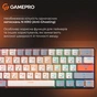 Клавіатура GamePro MK130 V2 Infinity QLAB Sakura Linear RGB USB UA Black (MK130-V2-B-QS) - зменшене зображення 12