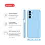 Чехол для мобильного телефона Intaleo SoftShell Samsung Galaxy A16 Light Blue (1283126609534) - уменьшенное изображение 4