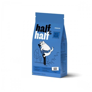 Сухий корм для собак Half&Half для великих порід з яловичиною 2 кг (4820261920765) зображення 1