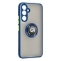 Чохол до мобільного телефона Armorstandart Frosted Matte Ring Samsung A54 5G (A546) Navy Blue (ARM68360) - зменшене зображення 1