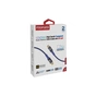 Дата кабель USB-C to USB-C 1.2m Promate (lucidline-cc120.navy) - зменшене зображення 2