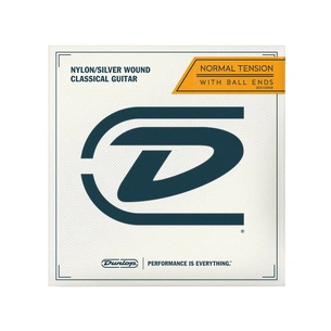 Струни для гітари Jim Dunlop Normal Tension Ball End Classical Guitar Strings (DCV100NB) зображення 1