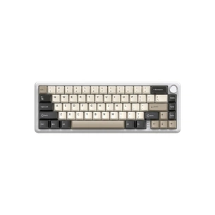 Клавиатура Attack Shark X66 RGB Wireless/Bluetooth/USB UA White Cheese (X66CW_AS) изображение 1