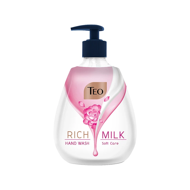 Жидкое мыло Teo Beauty Rich Milk Soft Care 400 мл (3800024045400) - изображение 1