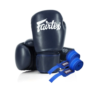 Боксерські рукавички Fairtex BGV27 Blue 14 унцій (бинти в комплекті) (BGV27_14oz_Blue) зображення 1