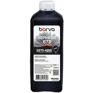 Чорнило Barva Epson 673 1 л, special, black (E673-428e) зображення 1
