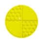 Універсальний посуд для тварин WAUDOG Silicone Килимок для злизування 21х21х3 см жовтий (23508) - уменьшенное изображение 3