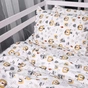 Постільна білизна MirSon 014 Lion Фланель 2 x 160 x 220 Сімейний Євро (2200009655111) - зменшене зображення 2