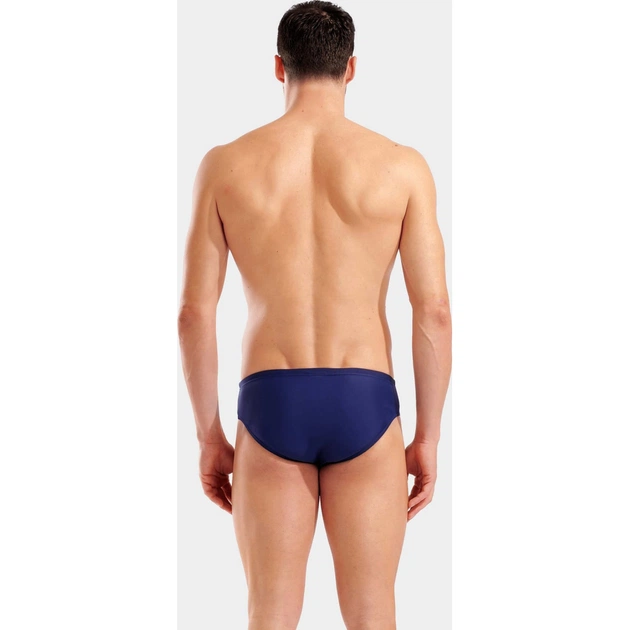 Плавки Arena Double Graphic Swim Briefs 010951-705 темно-синій, помаранчевий 100 (3468337766261) - зображення 4