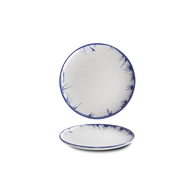 Тарілка G.Benedikt Optimo Mosaic Relief Blue Rim 29 см (OPT2129-K0052) - зображення 1