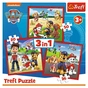 Пазл Trefl Paw Patrol Счастливые собаки 3 в 1 (5900511348675) - уменьшенное изображение 5