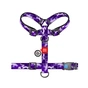 Шлея для собак WAUDOG Nylon анатомічна H-подібна з QR-паспортом "Фіолетовий камо" пластиковий фастекс XL (323-0003) - уменьшенное изображение 2
