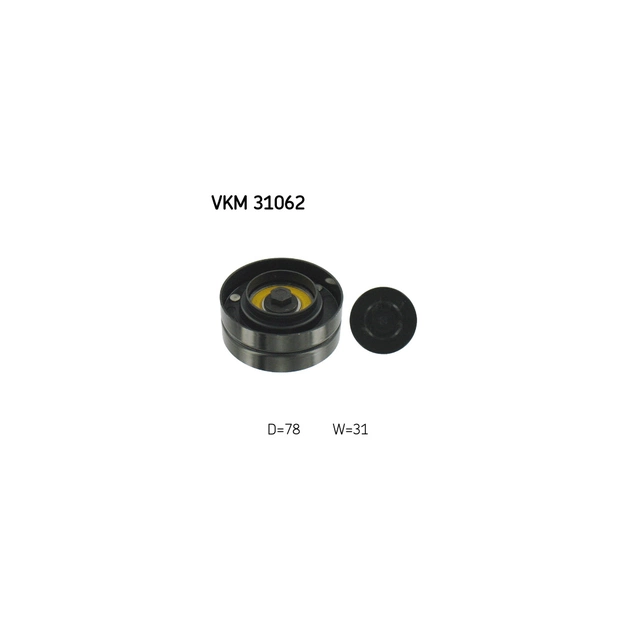 Ролик натяжителя ремня SKF VKM 31062 - изображение 1
