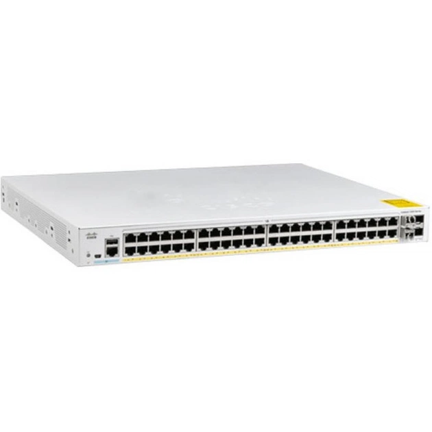 Комутатор мережевий Cisco C1000-48T-4X-L - изображение 1
