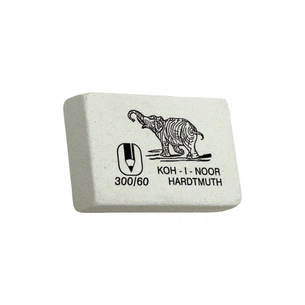 Гумка Axent м'яка Слон, 300/60 (полібег 2 шт) (300/60/2/P) зображення 1