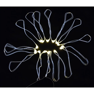 Гірлянда YES! Fun LED 15 ламп молочно-біла 1,6 м (801114) зображення 1