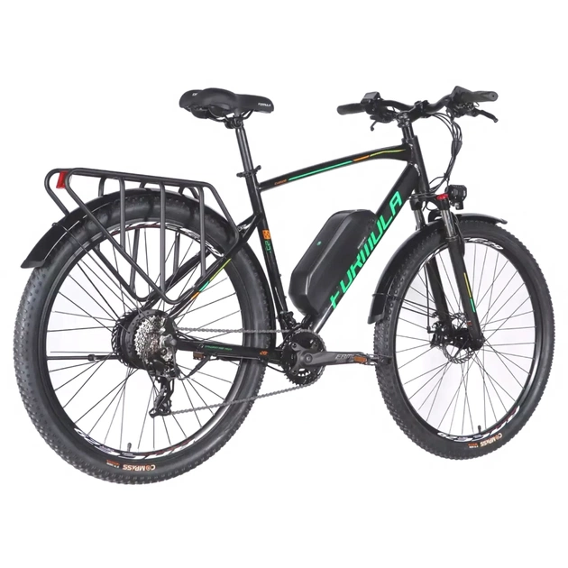 Електровелосипед Formula eCURSOR MAN AM DD 29" 21" 48B 13А*г 500Вт 2026 чорно-зелений (ELB-FR-29-246) - picture 3