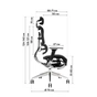 Офисное кресло GT Racer X-801L Black (X-801L Black (W-21, B-41)) - уменьшенное изображение 9