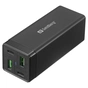 Зарядний пристрій Sandberg 4in1 2xUSB-C 2xUSB PD 65W QC 3.0 20W (441-45) - зменшене зображення 1