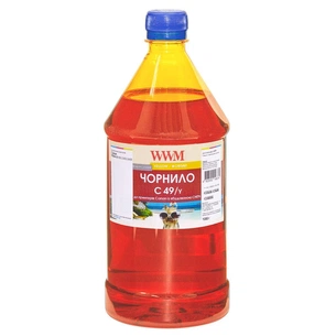 Чорнило WWM Canon GI-490 1000г Yellow (C49/Y-4) зображення 1