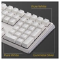 Клавіатура Ducky One 3 Cherry MX Speed Silver RGB UA USB White (DKON2108ST-PUAPXPWWWSC1) - зменшене зображення 10