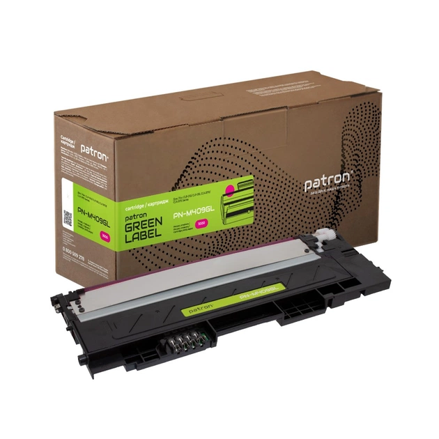 Тонер-картридж Patron Samsung CLT-409S Green Label, magenta (PN-M409GL) - изображение 1