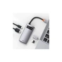 Концентратор Baseus Metal Gleam Series 4-in-1 Multifunctional Gray (CAHUB-CY0G) - зменшене зображення 3