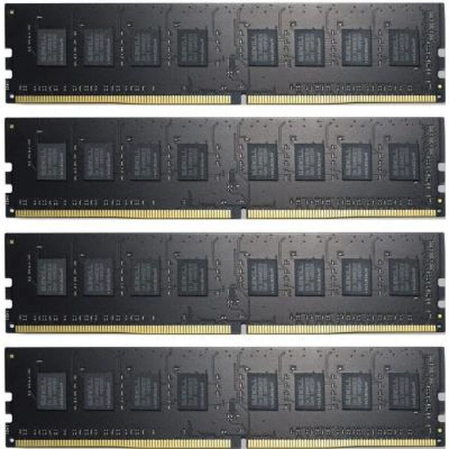 Модуль пам'яті для комп'ютера DDR4 32GB (4x8GB) 2400 MHz G.Skill (F4-2400C15Q-32GNT) - зображення 1