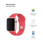 Ремінець до смарт-годинника Armorstandart Sport Band (3 Straps) для Apple Watch 49/46/45/44/42 (Series 1-3) Raspberry Red (ARM51952) - зменшене зображення 2