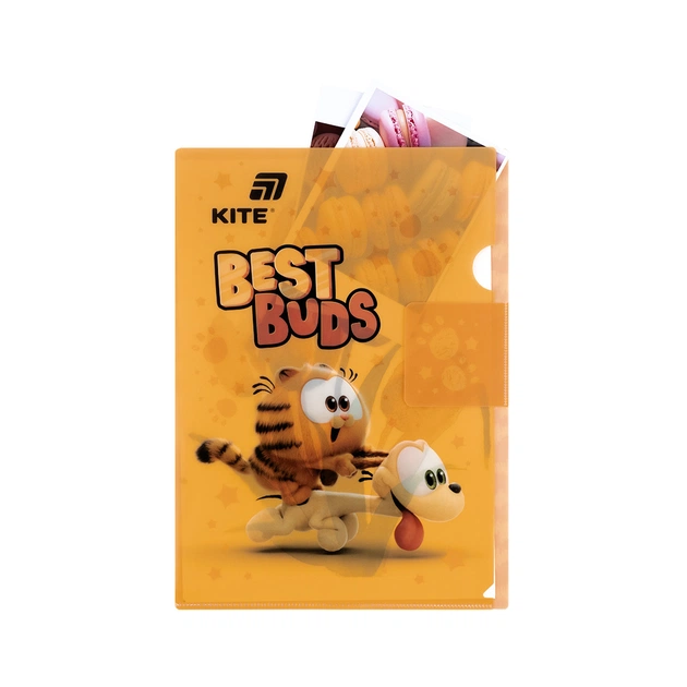 Папка - куточок Kite із клапаном A4 Garfield- 2 (GF25-248-2) - picture 4