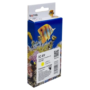 Картридж Barva Canon CLI-8Y (0623B024) 490с (IC-8Y) зображення 1