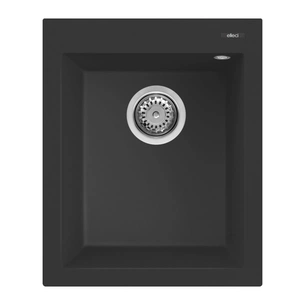 Мийка кухонна Elleci Q 100 on top nero 40 зображення 1