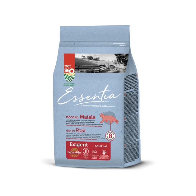 Сухий корм для кішок Essentia Adult Grain Free Exigent зі свининою 300 г (8014556129544) - зображення 1