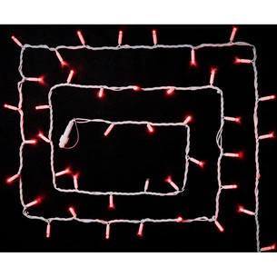 Гірлянда Delux STRING flash 100LED 10 м краснийн/білий IP44 EN (90012972) зображення 1