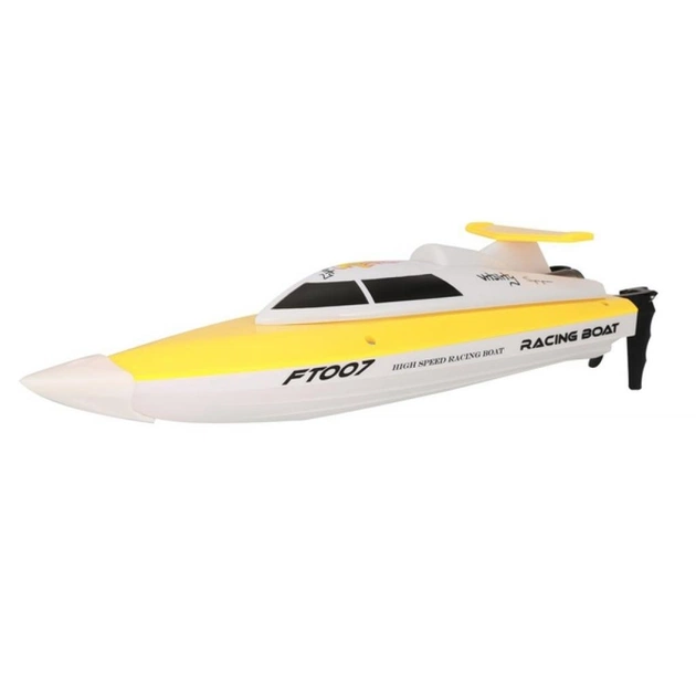 Радіокерована іграшка Fei Lun Катер Racing Boat FT007 2.4GHz жовтий (FL-FT007y) - изображение 1