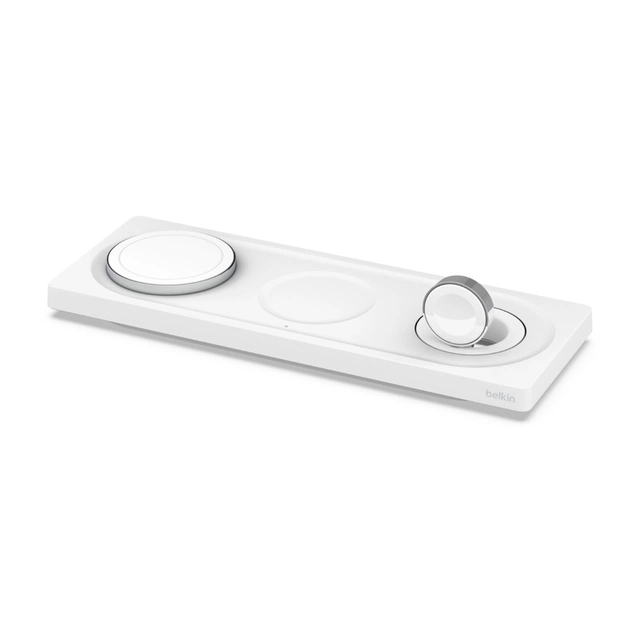 Зарядний пристрій Belkin 3in1 MagSafe, white (WIZ016VFWH) - зображення 1