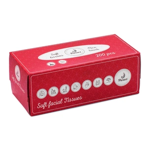 Серветки косметичні Parus 2 шари 200 шт. (4820205440229) зображення 1